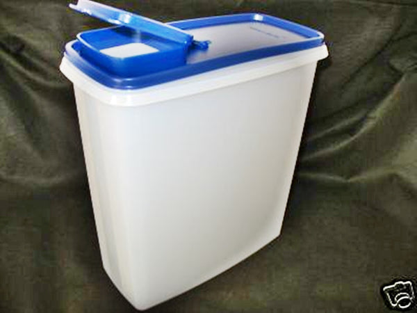 TUPPERWARE MODULAR MATES SUPER CEREAL STORER Keeper Container 20-c BRILLIANT BLUE