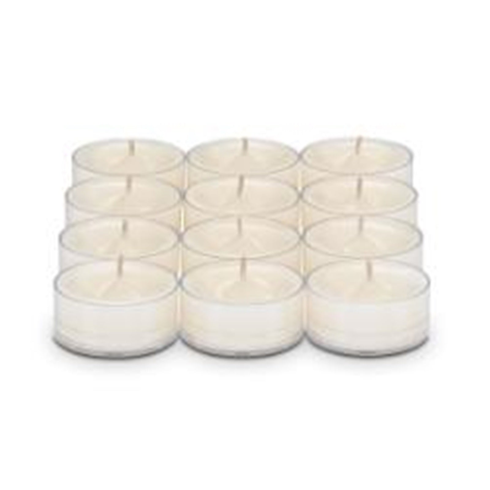 PartyLite Tealight Candles - 1 Box - 1 Dozen Tealights - 12 CANDLES COTTON BLOSSOM