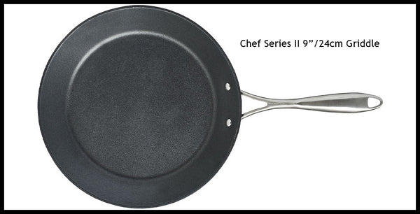 TUPPERWARE CHEF SERIES II COOKWARE ONE (1) 9" GRIDDLE FRY PAN