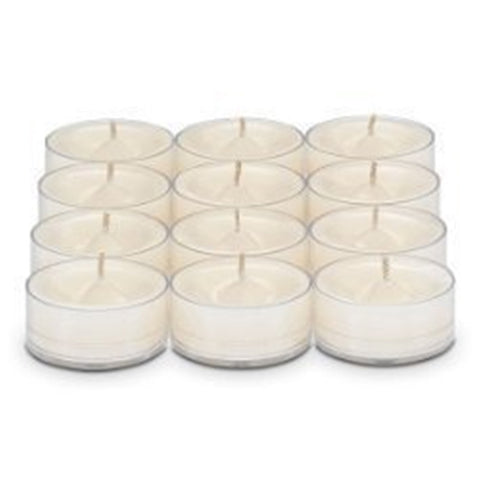 PartyLite Tealight Candles - 1 Box - 1 Dozen Tealights - 12 CANDLES PURE VANILLA CREME CREAM