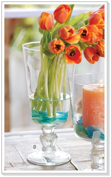SOUTHERN LIVING AT HOME WILLOW HOUSE HAWTHORN HURRICANE EXCELLENT Pre-Owned - Plastic Glass and Wax ~ PGW