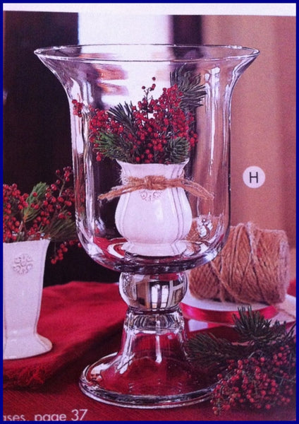 SOUTHERN LIVING AT HOME WILLOW HOUSE HEMINGWAY HURRICANE EXCELLENT Pre-Owned