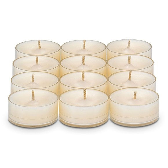 PartyLite Tealight Candles - 1 Box - 1 Dozen Tealights - 12 CANDLES HOLIDAY SPICES