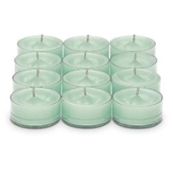 PartyLite Tealight Candles - 1 Box - 1 Dozen Tealights - 12 CANDLES GERANIUM CITRONELLA