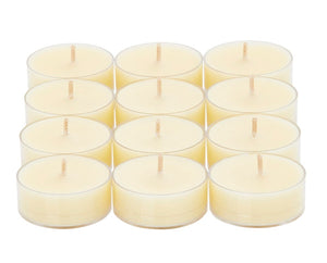 PartyLite Tealight Candles - 1 Box - 1 Dozen Tealights - 12 CANDLES MARSHMALLOW VANILLA