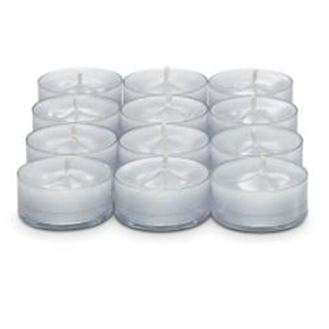 PartyLite Tealight Candles - 1 Box - 1 Dozen Tealights - 12 CANDLES SILVER BIRCH & FIG