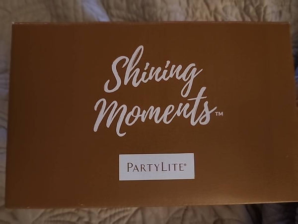 PartyLite SPOOKY EYES SET of TWO (2) VOTIVE TEALIGHT CANDLE HOLDERS NIB