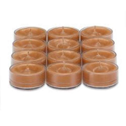 PartyLite Tealight Candles - 1 Box - 1 Dozen Tealights - 12 CANDLES TAMBOTI SAFARI