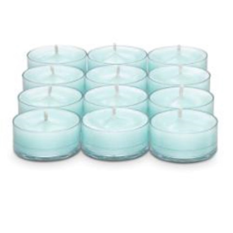 PartyLite Tealight Candles - 1 Box - 1 Dozen Tealights - 12 CANDLES VANILLA MINT