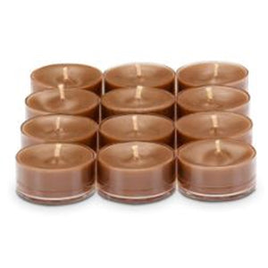 PartyLite Tealight Candles - 1 Box - 1 Dozen Tealights - 12 CANDLES ROASTED CHESTNUTS