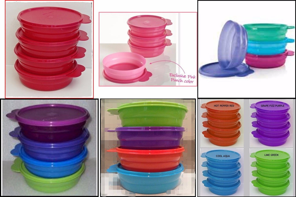 Tupperware Microwave Cereal Bowls, Set of 4  Cereal bowls, Cheap cereal,  Dog food recipes