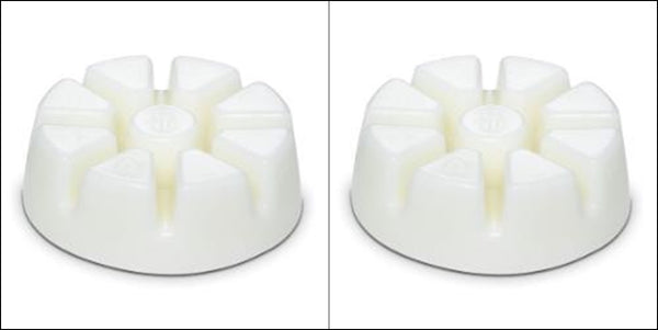 PartyLite 2 - Adler 9 Pc Round Scent Plus Wax Melts Pkgs 18 Big Apple by Day & Night RED & WHITE - Plastic Glass and Wax ~ PGW