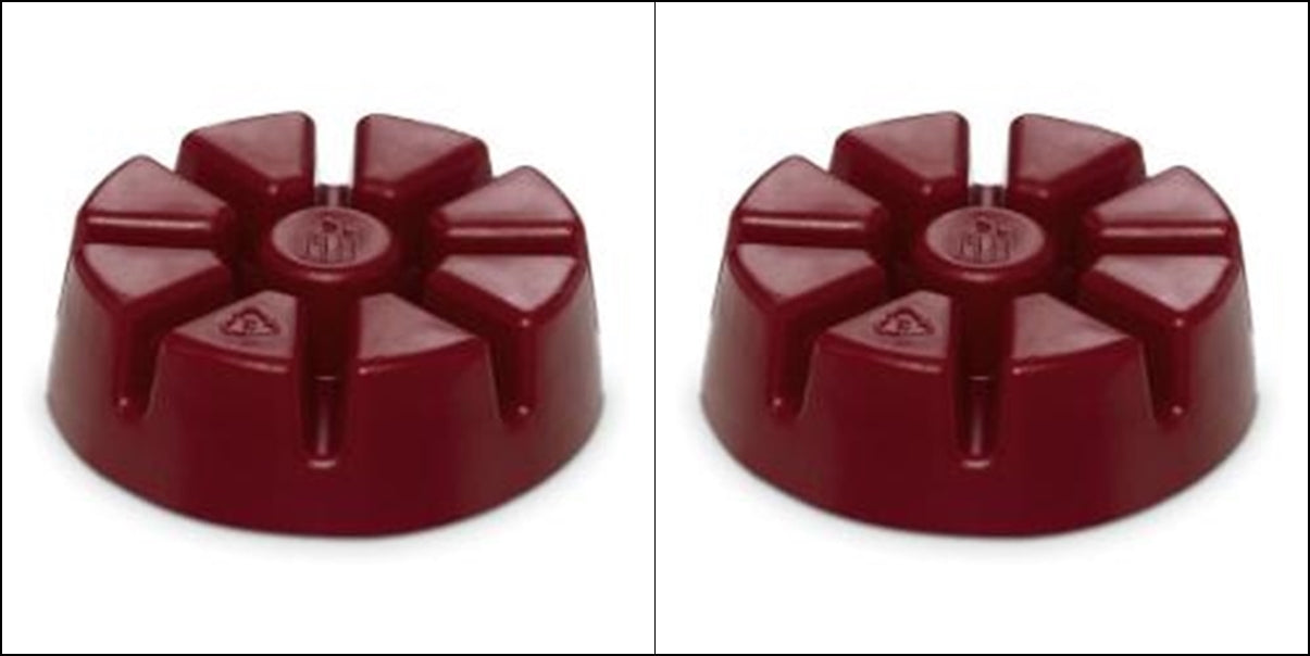 PartyLite Set of 2- 9 Piece Round Scent Plus Wax Melt Packages 18 Mulberry Melts - Plastic Glass and Wax ~ PGW