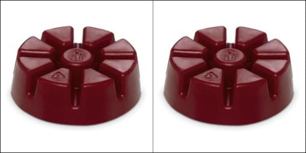 PartyLite Set of 2- 9 Piece Round Scent Plus Wax Melt Packages 18 Mulberry Melts - Plastic Glass and Wax ~ PGW
