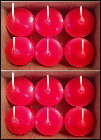 PartyLite 1 DOZEN Votive Wax Candles - 2 BOXES = 12 VOTIVES ~ CINNAMON SPARKLE