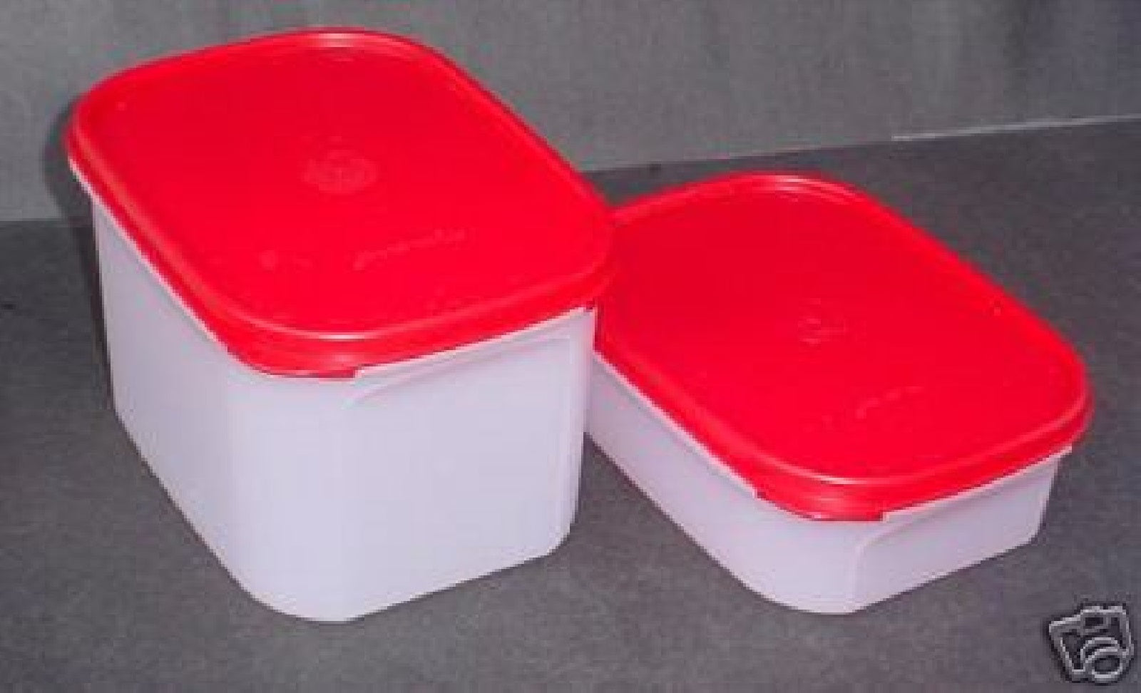  Tupperware Modular Mates Rectangle 1 Black Seal Holds 8 1/2  Cups : Home & Kitchen