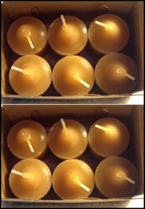 PartyLite 1 DOZEN Votive Wax Candles - 2 BOXES = 12 VOTIVES ~ ORIGINAL TAMBOTI SAFARI