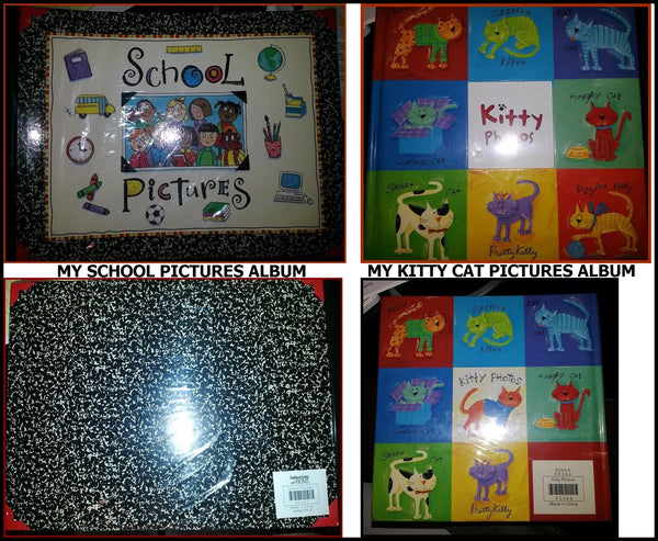 SOUTHERN LIVING ORIGINAL MY SCHOOL PHOTO ALBUM COLLECTIBLE PICTURE BOOK SCRAPBOOK - Plastic Glass and Wax ~ PGW