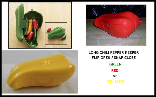 TUPPERWARE GREEN LIME Shaped Refrigerator Locker 2 PIECE Novelty Keeper
