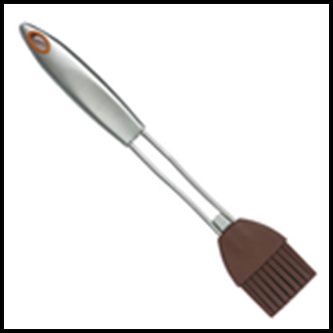 SOUTHERN LIVING MARIO BATALI SILICONE & STAINLESS STEEL LONG BASTING BRUSH