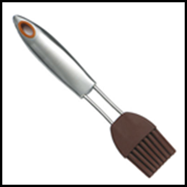 SOUTHERN LIVING MARIO BATALI SILICONE & STAINLESS STEEL SHORT BASTING BRUSH