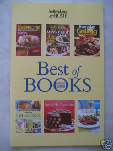 SOUTHERN LIVING AT HOME MINI COLLECTION COOKBOOK BEST OF BOOKS SPRING 2008 - Plastic Glass and Wax ~ PGW