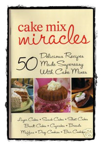 SOUTHERN LIVING AT HOME MINI COLLECTION COOKBOOK CAKE MIX MIRACLES - Plastic Glass and Wax ~ PGW