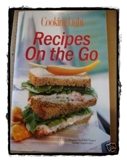 SOUTHERN LIVING AT HOME MINI COLLECTION COOKBOOK COOKING LIGHT RECIPES ON THE GO - Plastic Glass and Wax ~ PGW