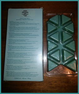 PartyLite 12-pc SCENT PLUS AROMA MELTS Rectangle Brick Scented Simmering Wax HOME BY THE SEA