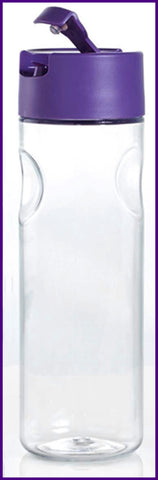 TUPPERWARE 1 LARGE 4.25-c COUNTERSCAPING LIQUID CONTAINER DEWBERRY - PURPLE