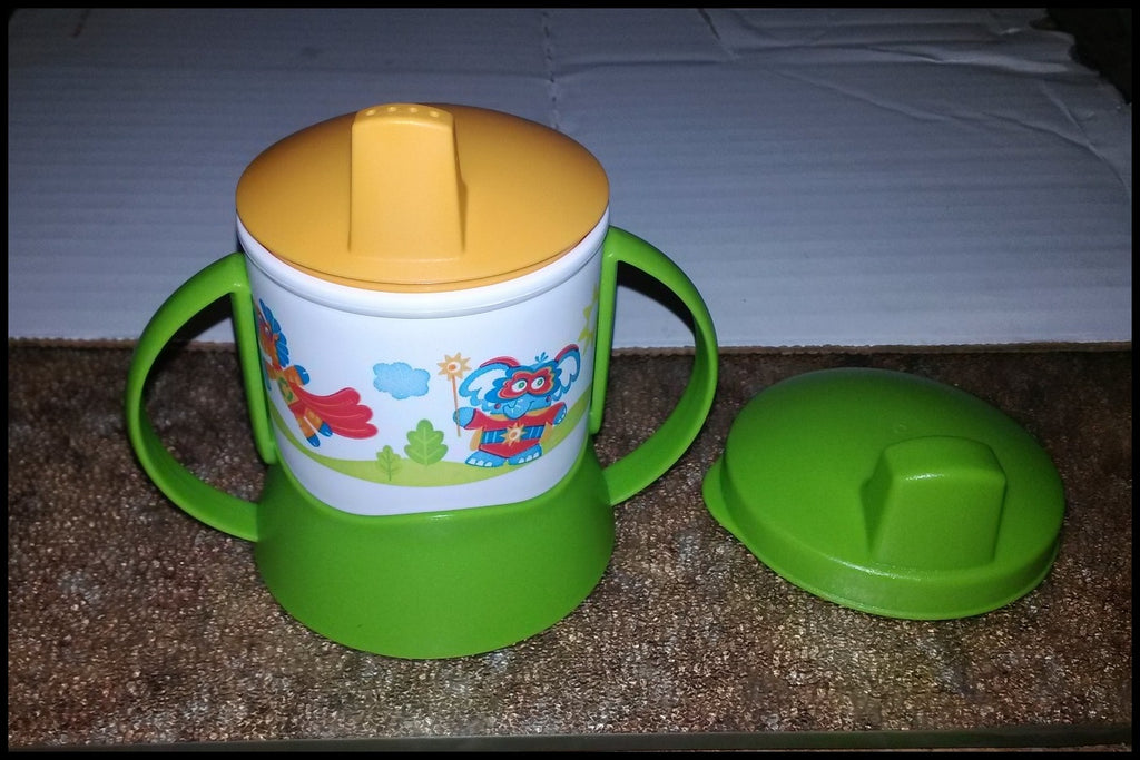 Set of 4 Tupperware 6 oz kids juice cups, good condition - baby & kid stuff  - by owner - household sale - craigslist