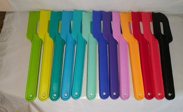 Tupperware 1 COLORED MULTI-PURPOSE NOVELTY GADGET 8.5" SCRAPER  BATTER SPATULA