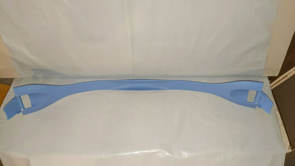 TUPPERWARE IMPRESSIONS SQUARE CAKE TAKER CARRY HANDLE BLUE BERRY 22" LONG