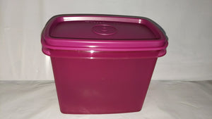 TUPPERWARE 1 PURPLE Purplicious Shelf Saver 800mL Rectangle Storage Container Keeper w/ Seal