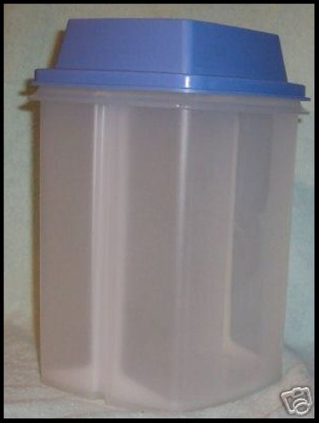 TUPPERWARE 3-Pc Pick-A-Deli 8.5-cup Refrigerator Pickle Celery Container Strainer BLUEBERRY MIST