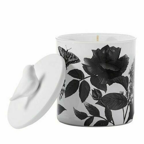 PartyLite SPRING DELIGHTS DECORATIVE LIDDED JAR CANDLE WHITE LILAC & IVY NIB