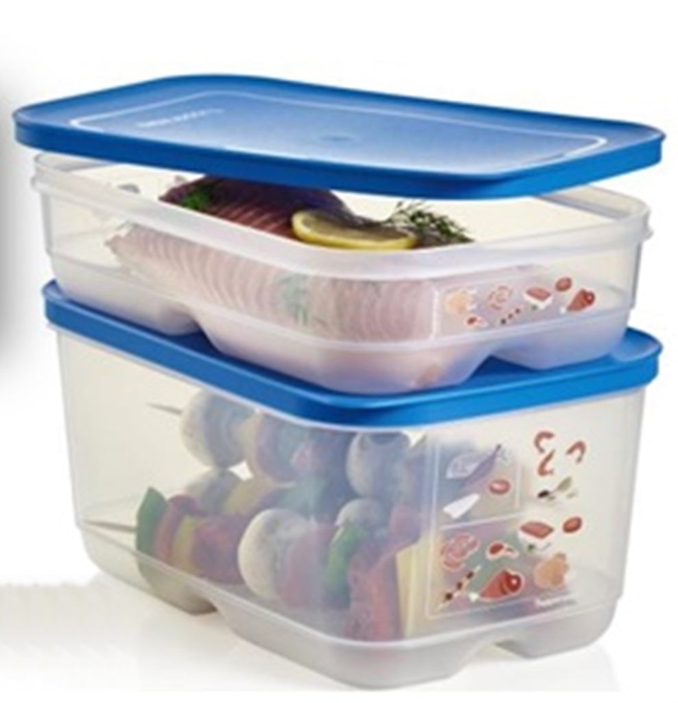 TUPPERWARE Sheer FridgeSmart MEDIUM Storage Container Keeper