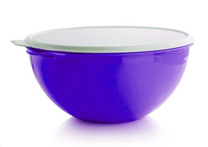 TUPPERWARE 12-C THATS A BOWL JR BERRY BLISS BLUE WHITE TABBED SEAL