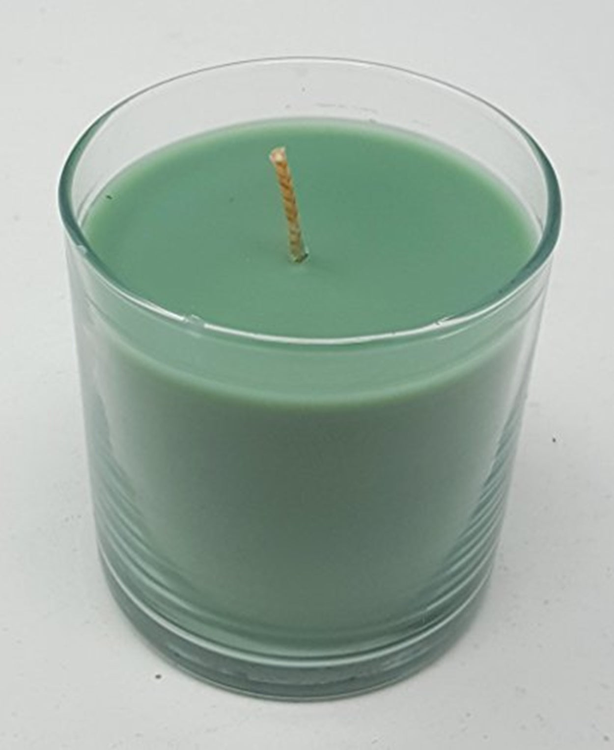 PartyLite ORIGINAL ESCENTIAL Round Wax Filled Jar Candle RARE WHITE CEDAR LEAF
