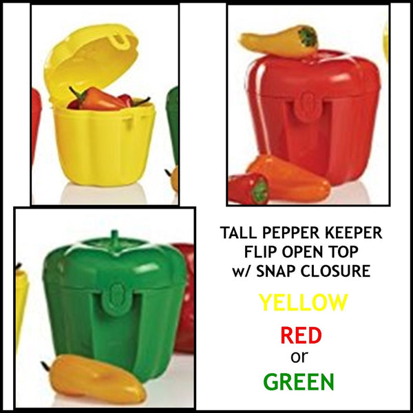 TUPPERWARE Avocado Shaped GREEN Refrigerator Locker Hinged Novelty Keeper