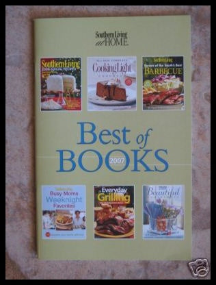 SOUTHERN LIVING AT HOME MINI COLLECTION COOKBOOK BEST OF BOOKS SPRING 2008 - Plastic Glass and Wax ~ PGW