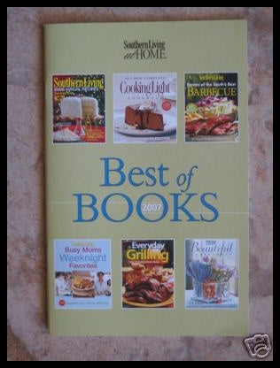 SOUTHERN LIVING AT HOME MINI COLLECTION COOKBOOK BEST OF BOOKS FALL 2007 - Plastic Glass and Wax ~ PGW