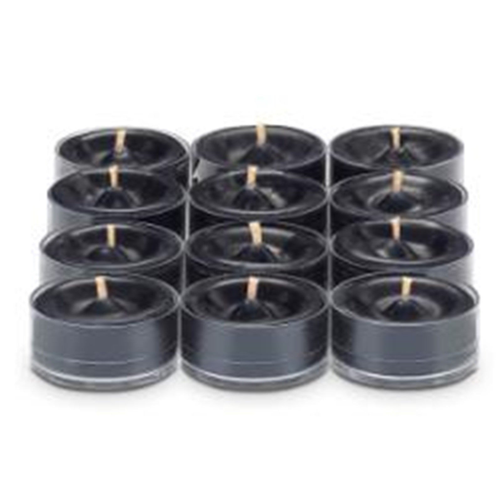 PartyLite Tealight Candles - 1 Box - 1 Dozen Tealights - 12 CANDLES BLACK ANISE