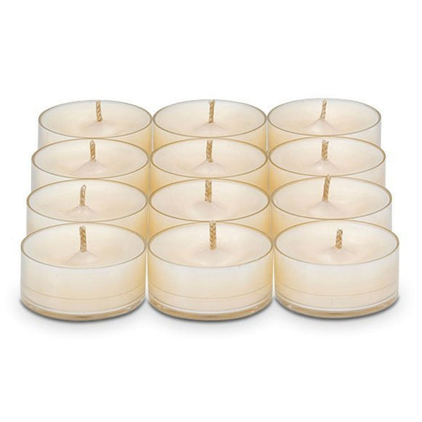 PartyLite Tealight Candles - 1 Box - 1 Dozen Tealights - 12 CHAMPAGNE PEAR SCENTED WAX