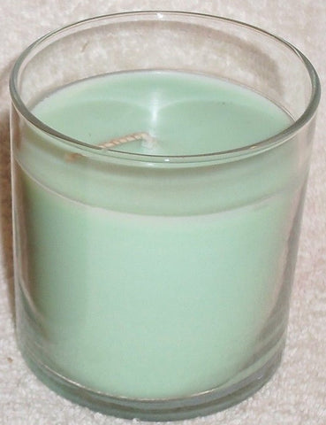 PartyLite ORIGINAL ESCENTIAL Round Wax Filled Jar Candle RARE CUCUMBER GINGER MINT