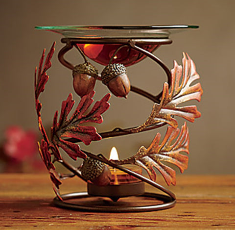 PARTYLITE ONE (1) FALLING LEAVES Tealight Aroma Melts Warmer