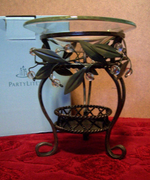 PARTYLITE ONE (1) FALLING LEAVES Tealight Aroma Melts Warmer