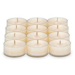 PartyLite Tealight Candles - 1 Box - 1 Dozen Tealights - 12 FRENCH VANILLA WAX