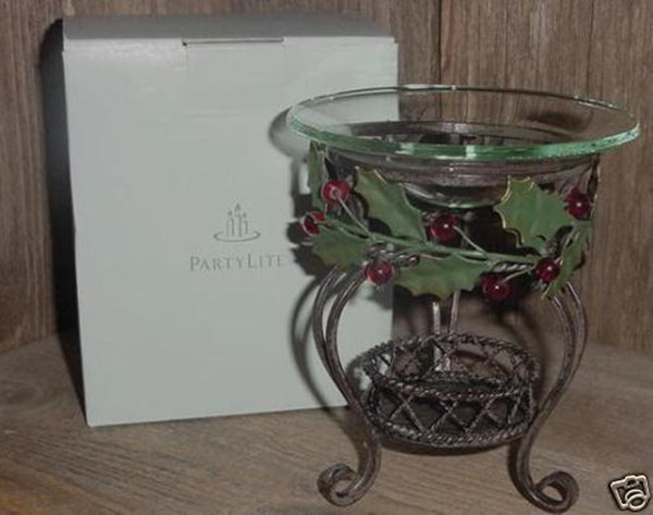 PARTYLITE HOLLY LIGHTS LITES Tealight SCENT PLUS MELTS AROMA SIMMERS WARMER