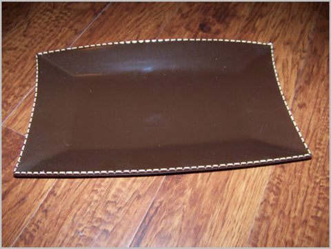 SOUTHERN LIVING @ HOME WH MARIO BATALI ITALIAN STITCH RECTANGLE SERVING PLATTER